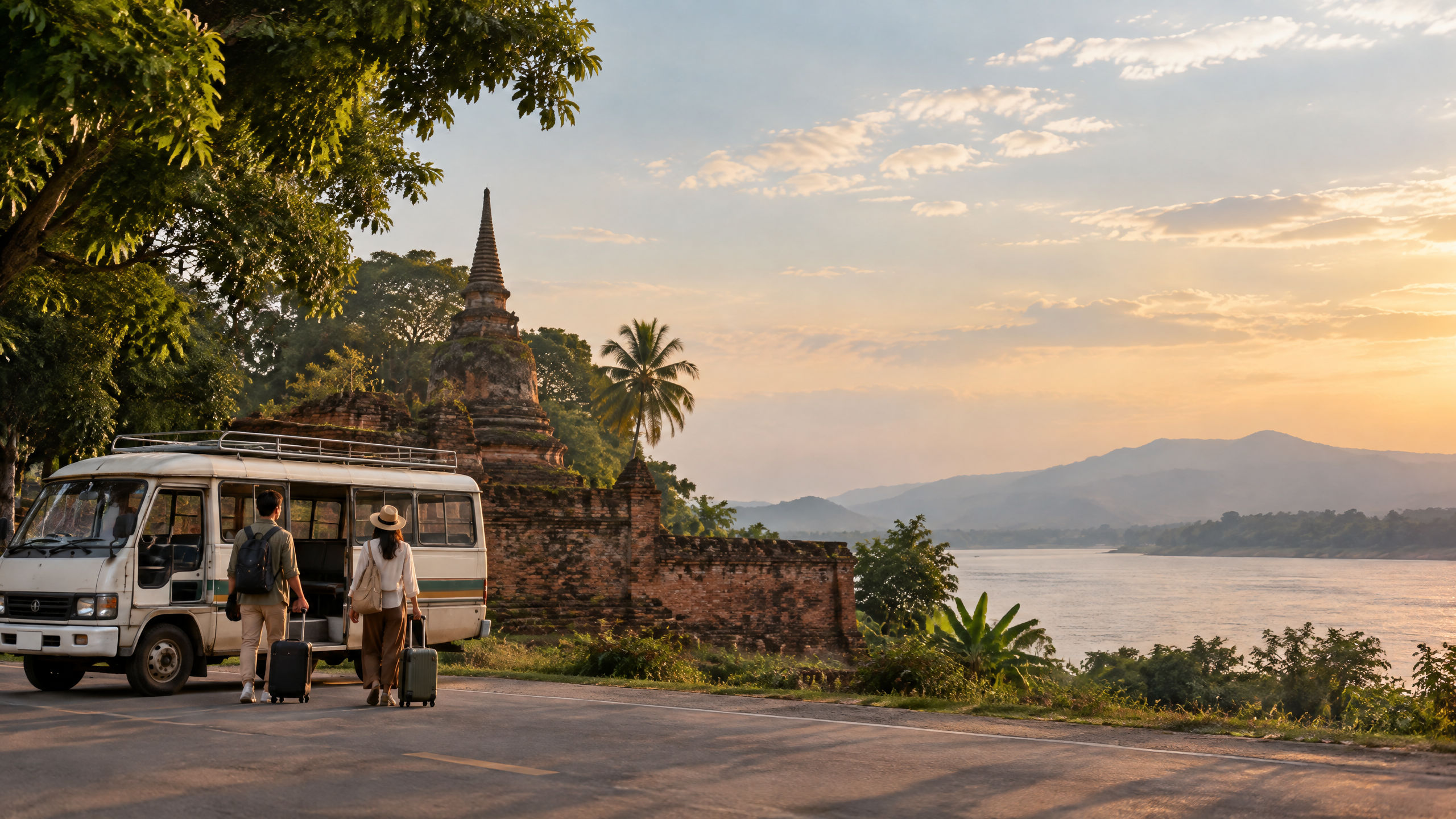 Chiang Saen Without a Car from Chiang Rai and Where to Stay