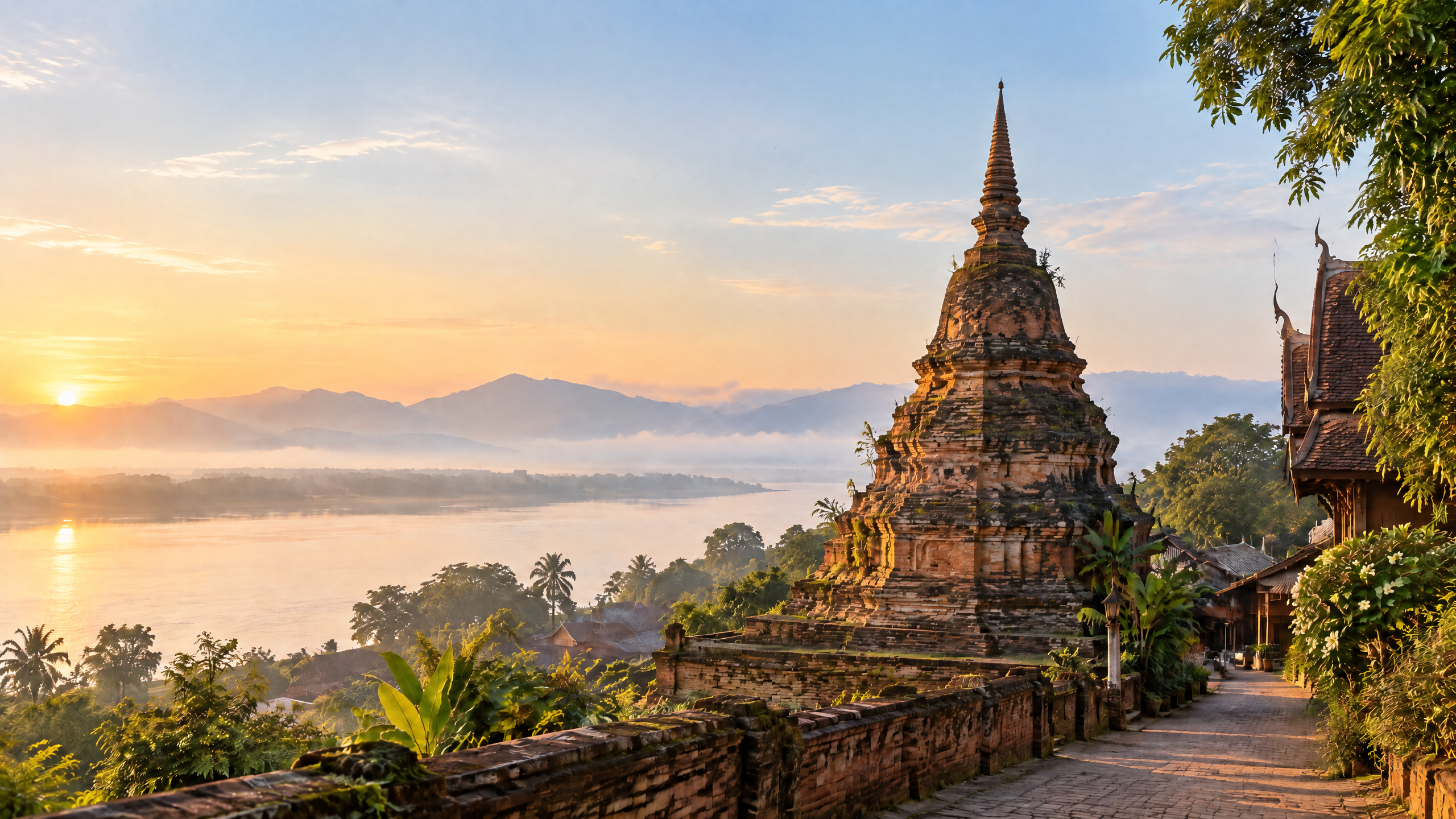 Chiang Saen in 2 Days and 1 Night with Old Town Temples and the Golden Triangle
